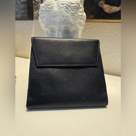 Neiman Marcus Collection Black Textured Wallet‎ - Picture 1 of 10